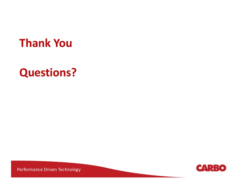 2019 Annual Meeting – Carbo Ceramics Inc. – slide 21