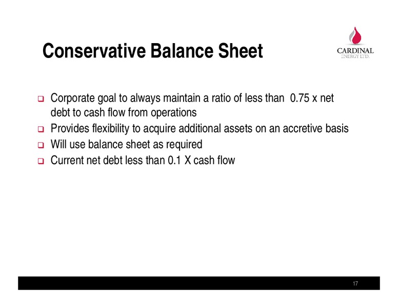 February 2014 Corporate Presentation – Cardinal Energy Ltd. – slide 14