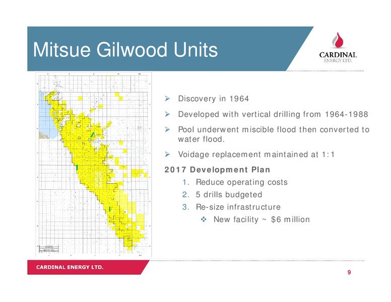 January 2017 Investor Presentation – Cardinal Energy Ltd. – slide 9