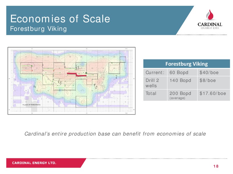 May 2019 Corporate Presentation – Cardinal Energy Ltd. – slide 18