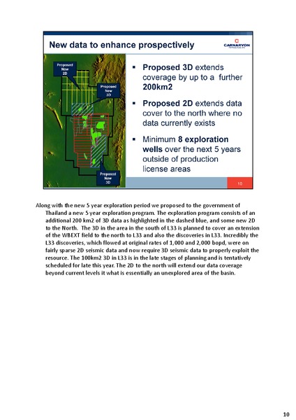SEPTEMBER 2012 INVESTOR PRESENTATION – Carnarvon Petroleum Ltd. – slide 11