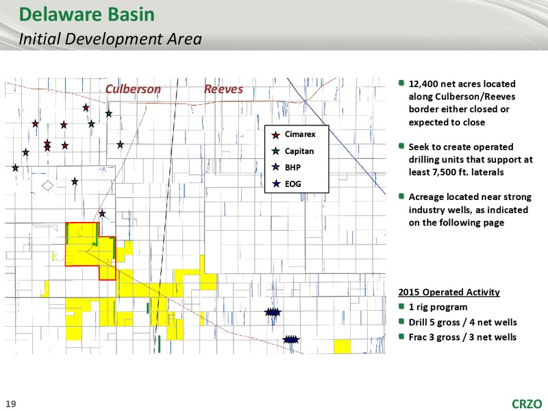 EnerCom The Oil and Gas Conference 2015 – Carrizo Oil & Gas Inc. – slide 18