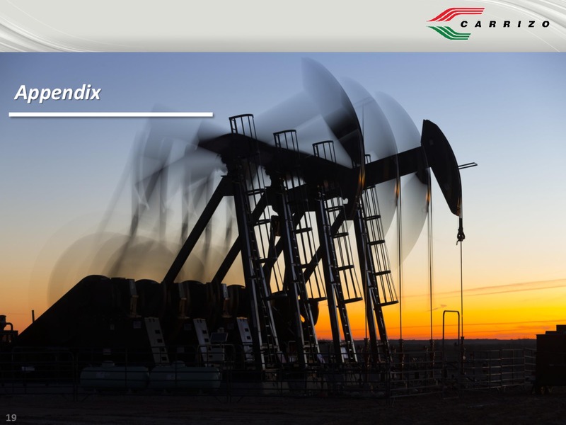 November 2017 Investor Presentation – Carrizo Oil & Gas Inc. – slide 18