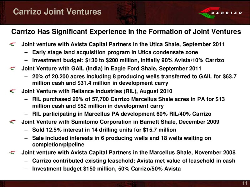 Capital One Southcoast 6th Annual Energy Conference – Carrizo Oil & Gas Inc. – slide 9