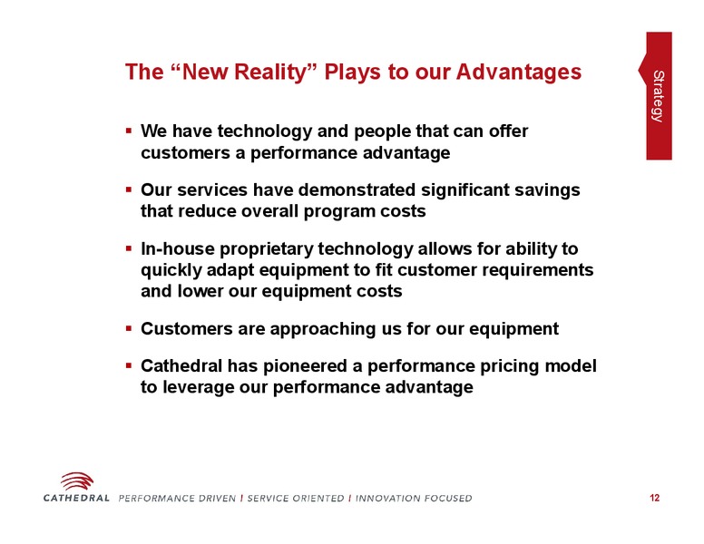 Peters & Co 2015 Energy Conference – Cathedral Energy Services Ltd. – slide 11