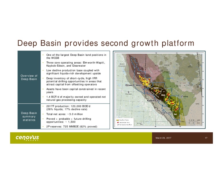 Acquisition Western Canadian Assets Presentation – Cenovus Energy Inc. – slide 12