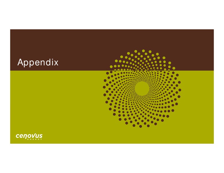 Acquisition Western Canadian Assets Presentation – Cenovus Energy Inc. – slide 21