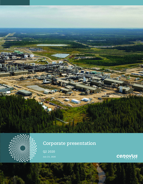 Q2 2020 Corporate Presentation – Cenovus Energy Inc. – slide 1
