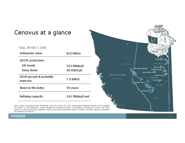 Investor Day – Cenovus Energy Inc. – slide 5