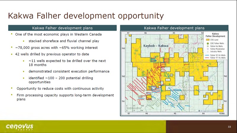 July 2017 Corporate Presentation – Cenovus Energy Inc. – slide 34