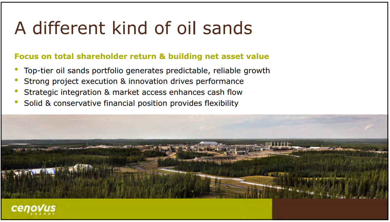 October 2014 Investor Presentation – Cenovus Energy Inc. – slide 2