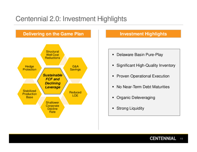 First Quarter 2021 Presentation – Centennial Resource Development – slide 10