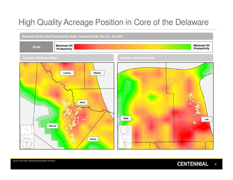 1Q 2019 Earnings Presentation – Centennial Resources Development – slide 3