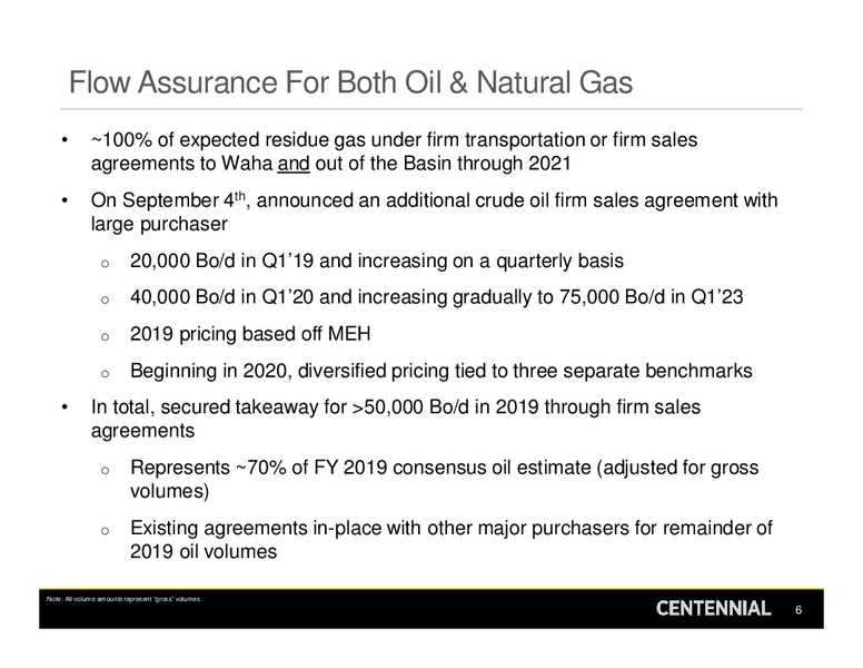 Barclays Global CEO Energy Power Conference – Centennial Resources Development – slide 5