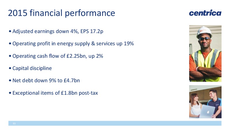 Annual General Meeting – Centrica Plc – slide 11