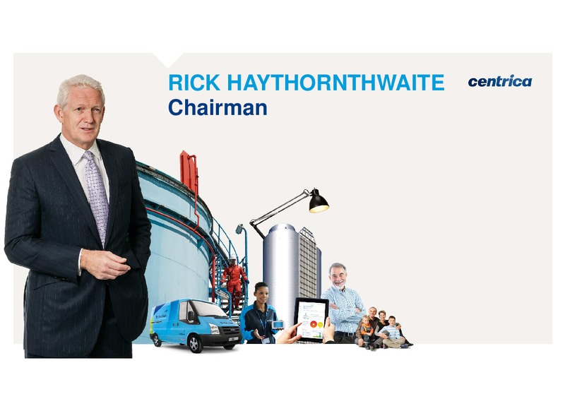 MAY 2014 ANNUAL GENERAL MEETING – Centrica Plc – slide 2