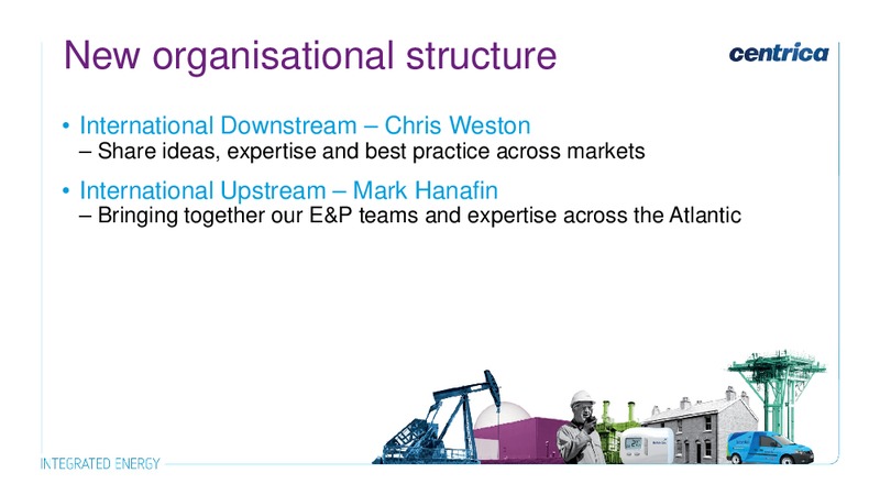 MAY 2013 INVESTOR PRESENTATION – Centrica Plc – slide 12