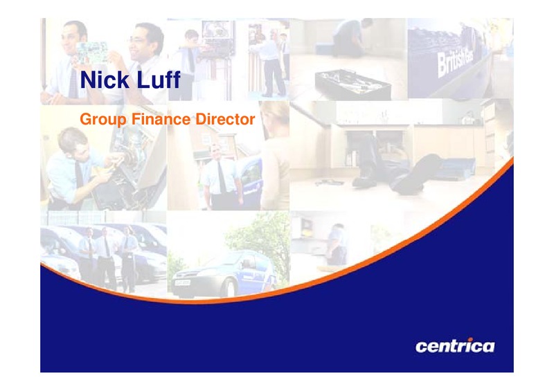 MAY 2007 INVESTOR PRESENTATION – Centrica Plc – slide 2