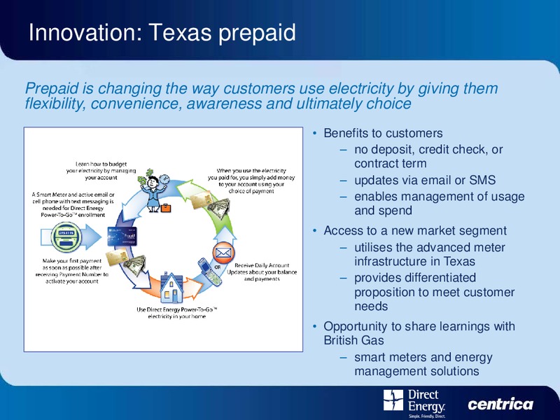 DIRECT ENERGY INVESTOR DAY – Centrica Plc – slide 77