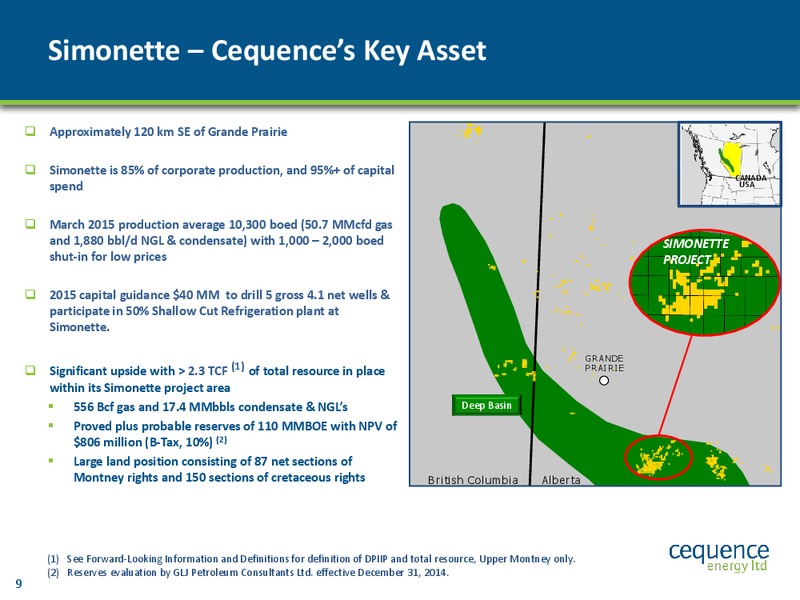 May 2015 Corporate Presentation – Cequence Energy Ltd. – slide 8