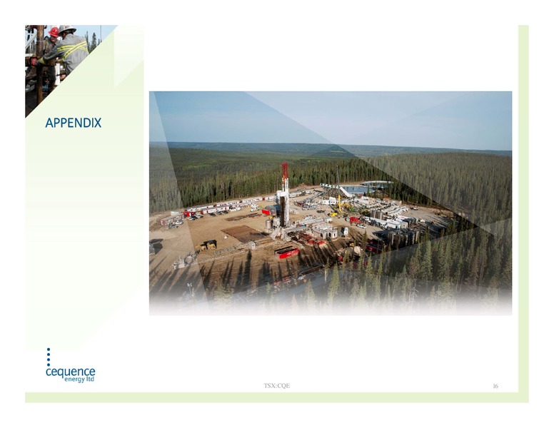 September 2017 Corporate Presentation – Cequence Energy Ltd. – slide 15
