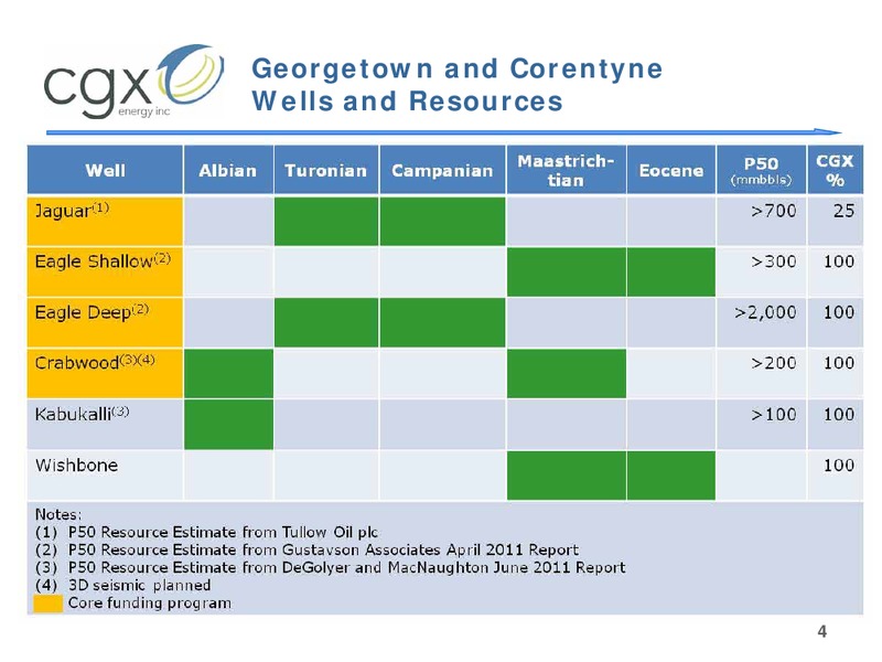 FUTURE OF ENERGY INVESTING CONFERENCE – Cgx Energy Inc. – slide 3