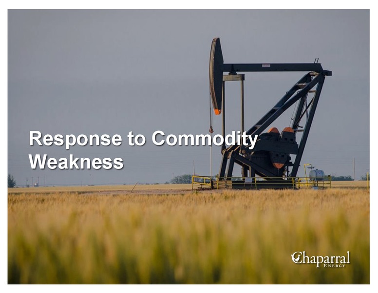 Wells Fargo Annual Energy Symposium – Chaparral Energy, Inc – slide 13