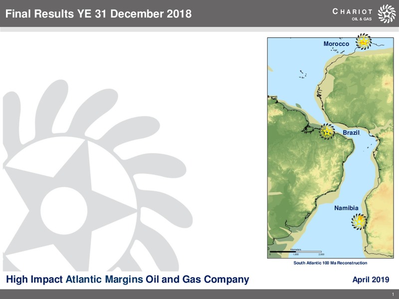 FY 2018 Results – Chariot Oil and Gas – slide 1