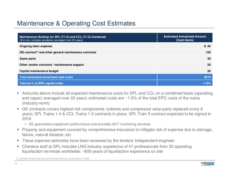Deutsche Bank 2016 MLP Midstream and Natural Gas Conference – Cheniere Energy, Inc. – slide 5