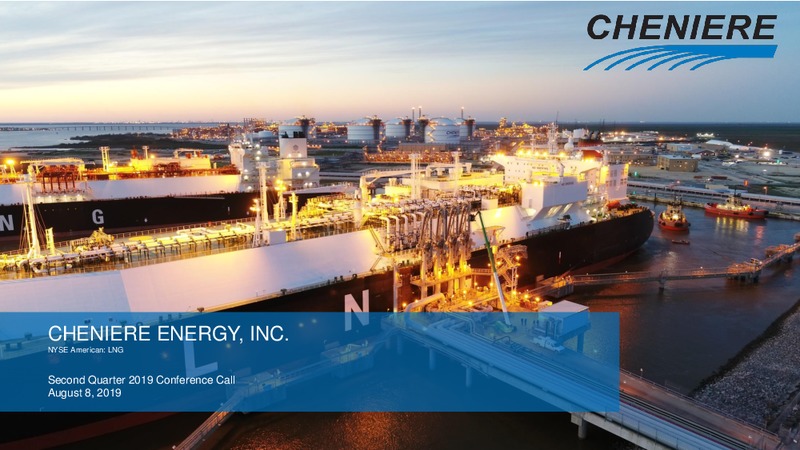 Second Quarter 2019 Conference – Cheniere Energy, Inc. – slide 14