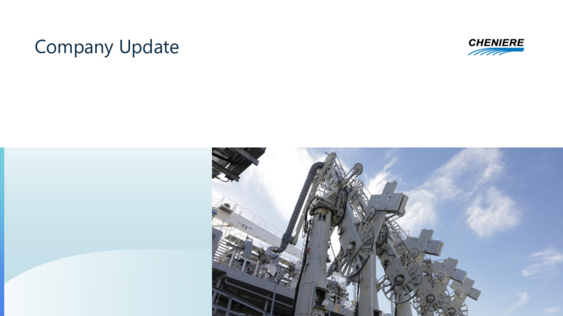 Corporate Presentation – Cheniere Energy, Inc. – slide 9