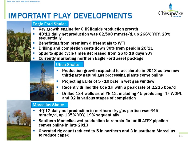 February 2013 Investor Presentation – Chesapeake Energy Corp – slide 10