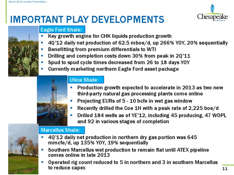 March 2013 Investor Presentation – Chesapeake Energy Corp – slide 10