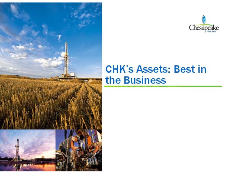 Barclays Capital High Yield Bond and Syndicated Loan Conference – Chesapeake Energy Corp – slide 12