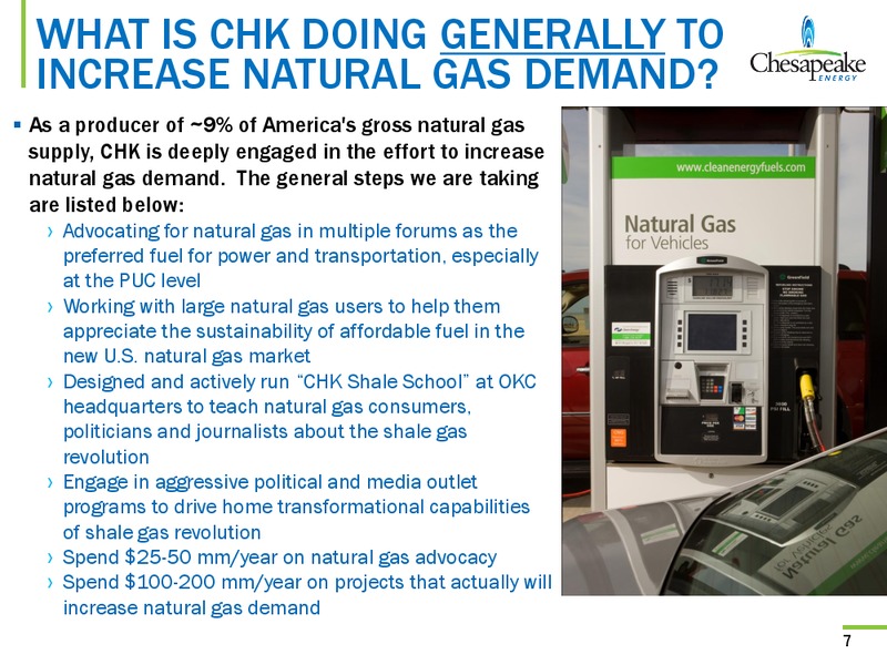 May 2012 Investor Presentation – Chesapeake Energy Corp – slide 7