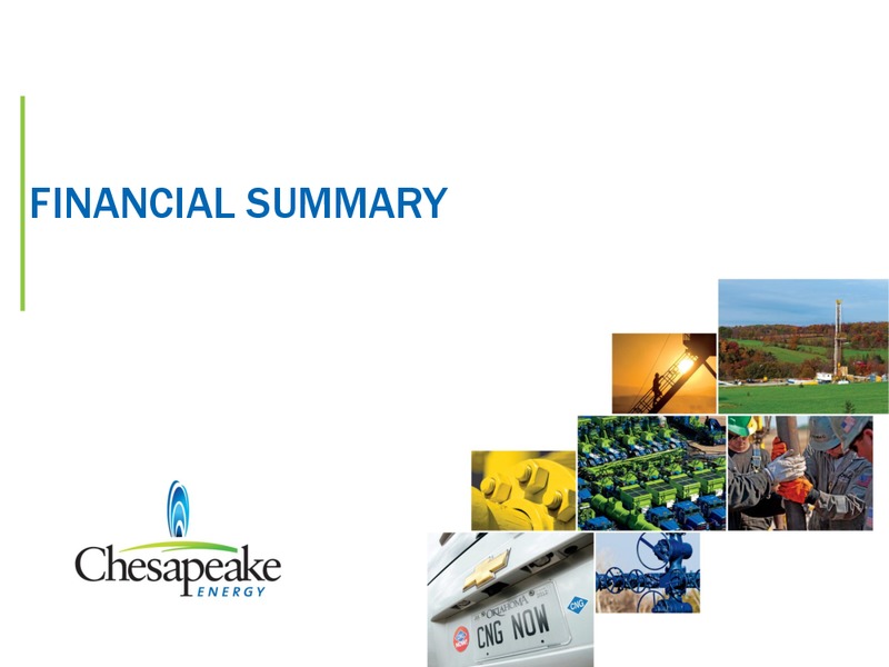 August 2013 Investor Presentation – Chesapeake Energy Corp – slide 13