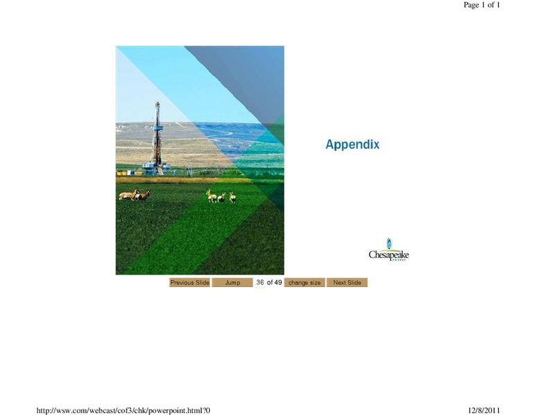 Capital One Southcoast Energy Conference – Chesapeake Energy Corp – slide 36