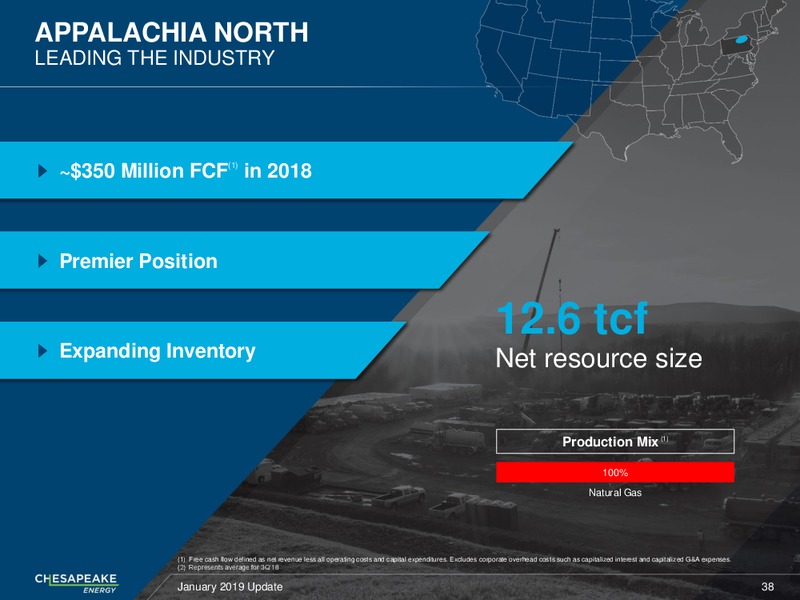 January 2019 Update – Chesapeake Energy Corp – slide 37