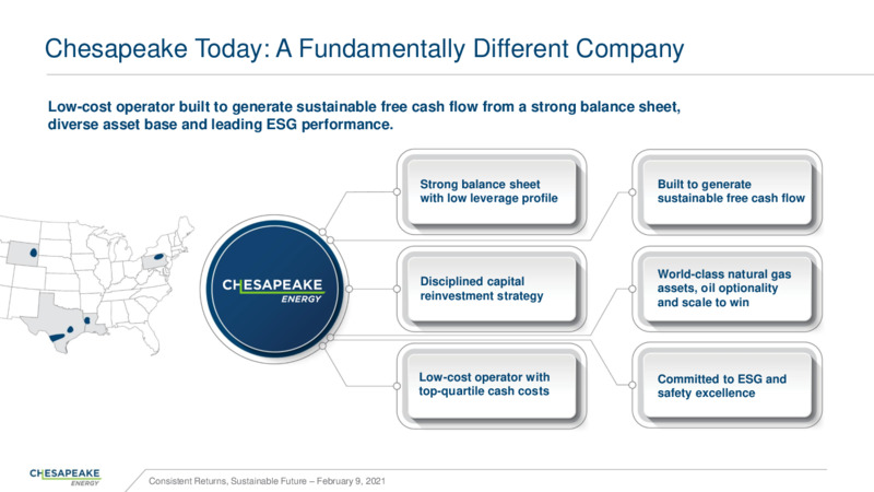 February 2021 Investor Presentation – Chesapeake Energy Corp – slide 4