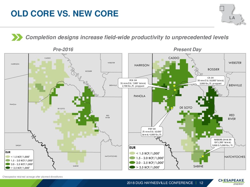 DUG Conference – Chesapeake Energy Corp – slide 11