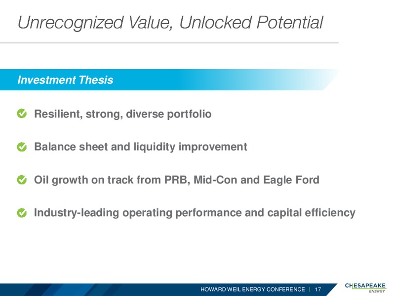 Scotia Howard Weil 45th Annual Energy Conference – Chesapeake Energy Corp – slide 16