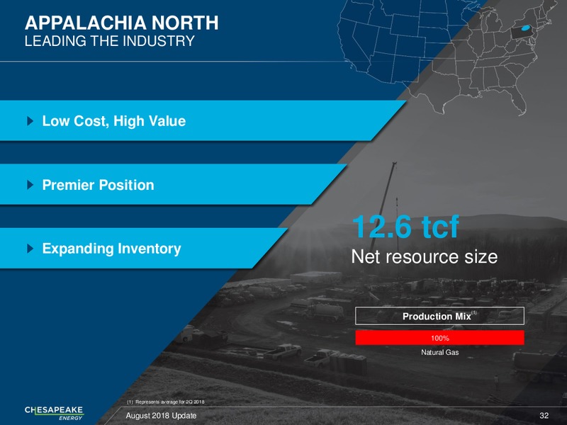 2Q 2018 Update Presentation – Chesapeake Energy Corp – slide 31