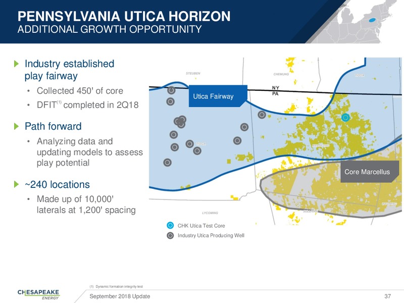 September 2018 Corporate Update – Chesapeake Energy Corp – slide 36