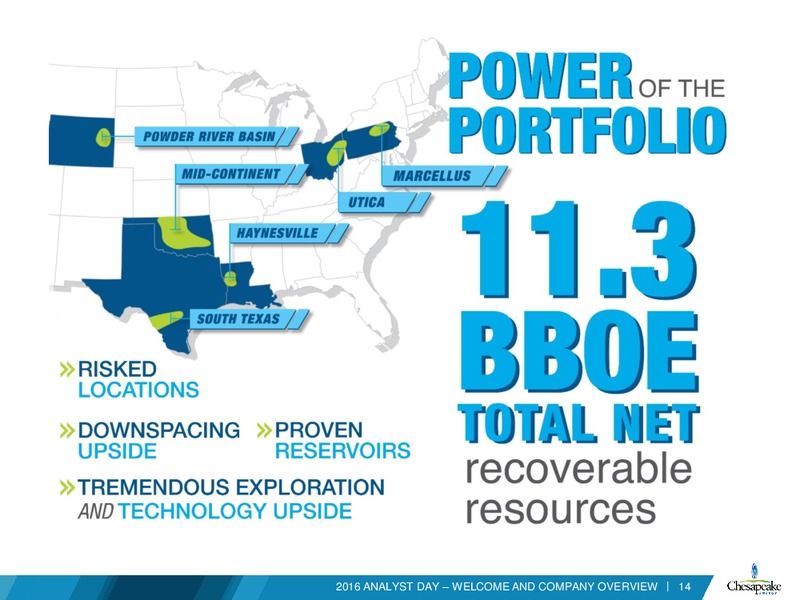 Analyst Day Presentation – Chesapeake Energy Corp – slide 13
