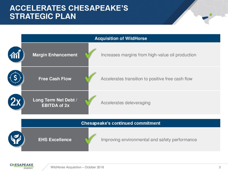 Acquisition of Wildhorse Resource Development – Chesapeake Energy Corp – slide 2