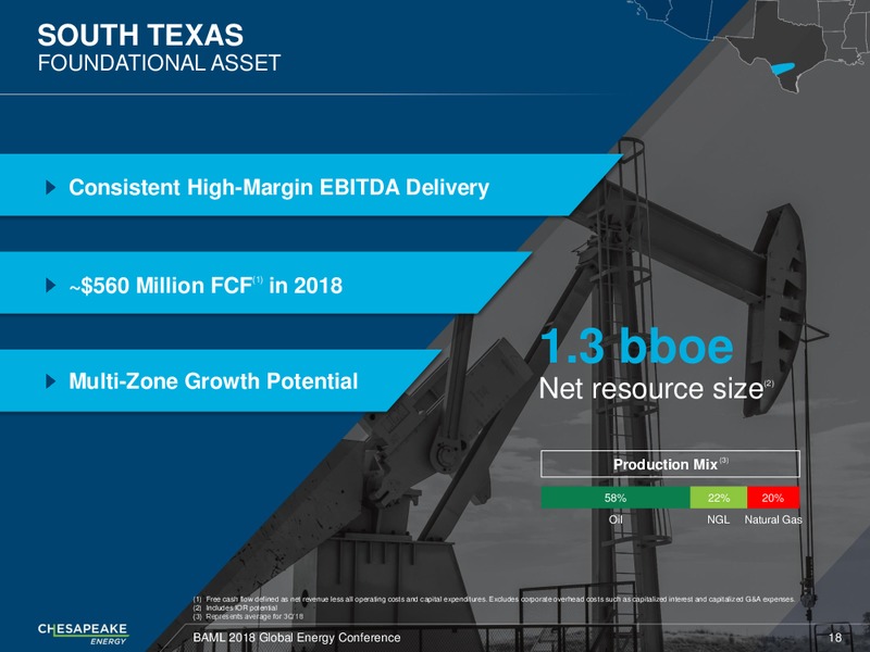 Global Energy Conference 2018 – Chesapeake Energy Corp – slide 17