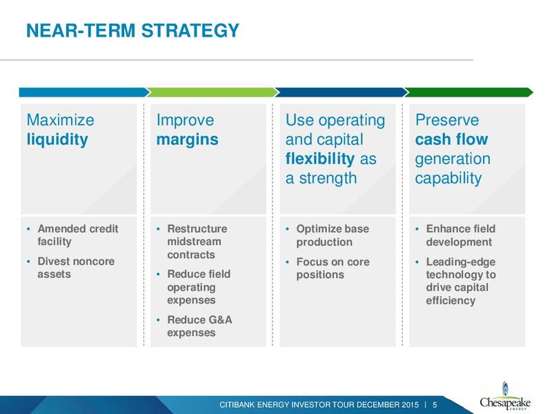 Citibank Energy Investor Presentation – Chesapeake Energy Corp – slide 3