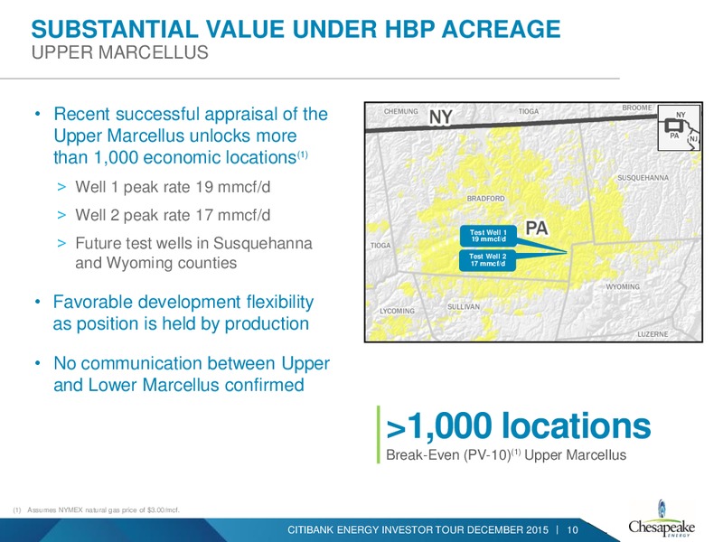 Citibank Energy Investor Presentation – Chesapeake Energy Corp – slide 8