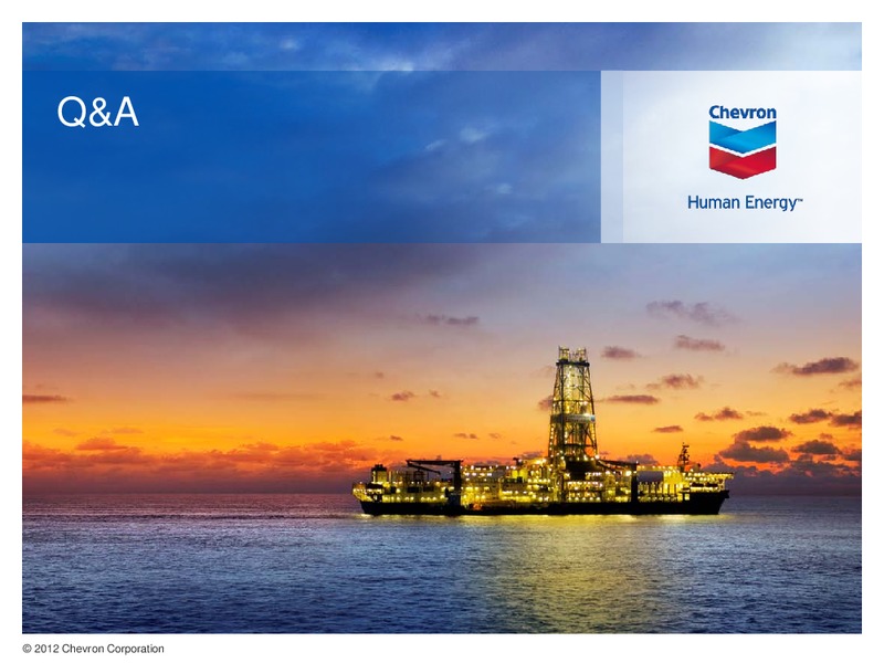 Credit Suisse Energy Summit – Chevron Corp – slide 21