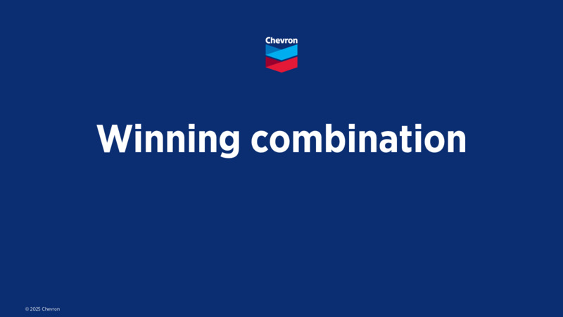 4Q 2024 Earnings Presentation – Chevron Corp – slide 25